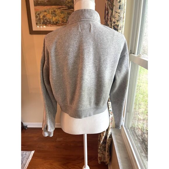 BDG Urban Outfitters Womens Cropped Sweatshirt Small Pull Over Gray Casual EUC - Picture 5 of 11